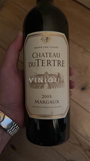 Bordeaux Margaux Grand Cru Château Tertre 2005