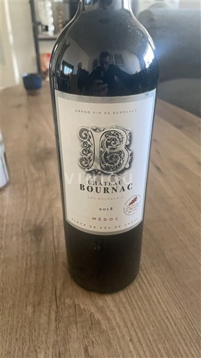 Bordéus Médoc Château Bournac 2018