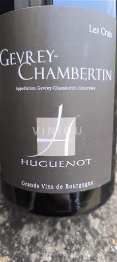 Burgundsko Gevrey-Chambertin Huguenot Les Crais 2016