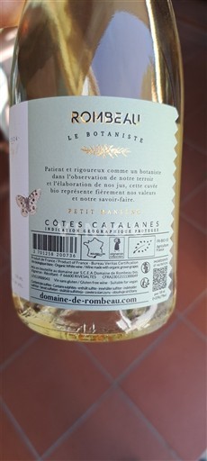 Languedoc và Roussillon Côtes Catalanes Domaine Rombeau Le Botaniste 2024