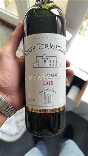 Bordeaux Haut-Médoc Château Tour Marcillanet 2018