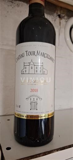Bordeaux Haut-Médoc Château Tour Marcillanet 2018