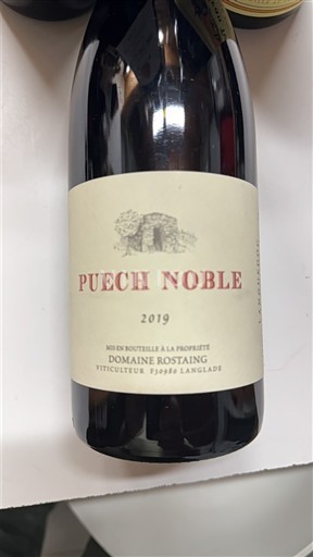 Languedoc Coteaux du Languedoc Domaine Rostaing Puech Noble 2019