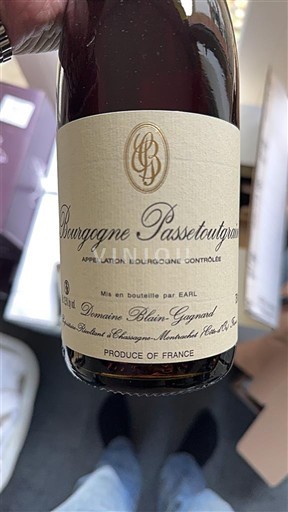 Bourgogne Bourgogne-passetoutgrain Domaine Blain-Gagnard 2023