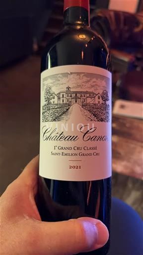 Burdeos Saint-Émilion Gran Cru Premier Grand Cru Classé Château Canon 2021