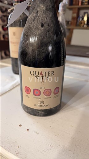Sicilia Sicily Firriato Quater Vitis 2014