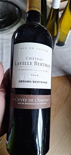 Languedoc Minervois-la-Livinière Château Laville Bertrou de l'Amiral 2016
