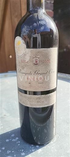 Roussillon Banyuls Grand Cru Rocavel 2006