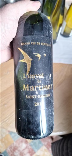Bordeaux Saint-Émilion Martinet L'envol de Martinet 2011