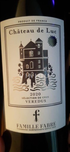 Languedoque NULL Château Luc Veredus 2020