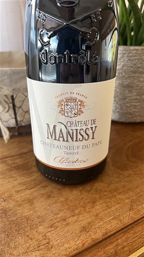 Vale do Ródano Châteauneuf-du-Pape Château Manissy Châteauneuf-du-Pape L'Intense Não Sazonado