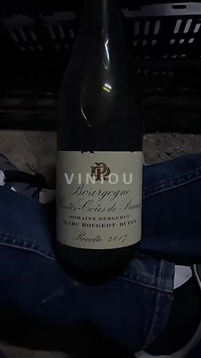 Borgogna Hautes Côtes de Beaune Domaine Bergeret - Marc Rougeot-Dupin 2017