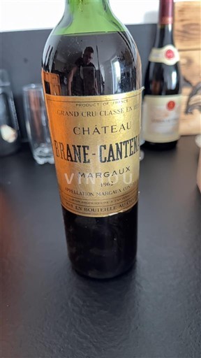 Bordeaux Margaux Grand Cru Château Brane-Cantenac 1962