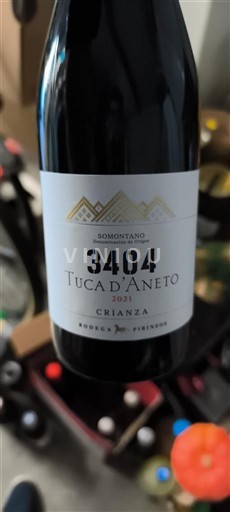 Aragonien Somontano Bodega Pirineos 3404 Tuca d'Aneto Crianza 2021