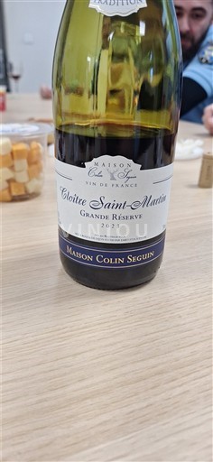 Valle della Loira Crémant-de-Loire Maison Colin Seguin Grande Réserve 2023
