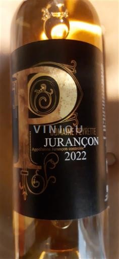 Sydvestfrankrig Jurançon Domaine Peyrette 2022
