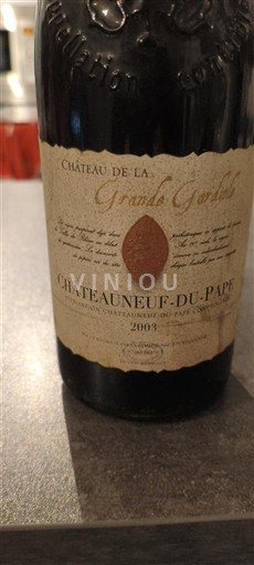 Thung lũng Rhône Châteauneuf-du-pape Château La Gardine 2009