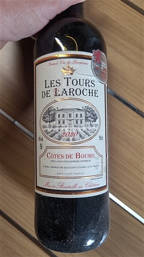 Bordeaux Côtes-de-bourg Les Tours de Laroche 2000