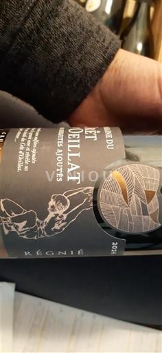 Beaujolais Régnié Clos du Fief du Cellat Sans sulfites ajoutés 2024