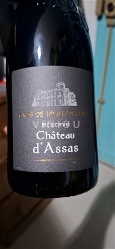 Languedoc Grès de Montpellier Château Assas Réserve 2020