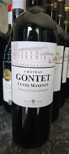 Bordeaux Puisseguin-saint-émilion Château Gontet Maxence Neročník