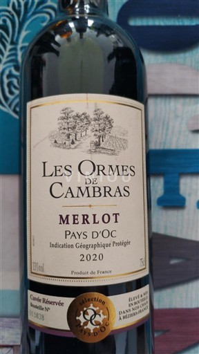 Languedoc og Roussillon Pays d'Oc Les Ormes de Cambas 2020