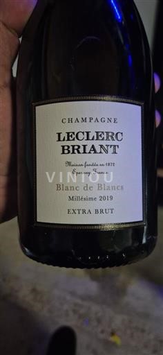 Champanhe Leclerc Briant Blanc de Blancs Extra Brut 2019