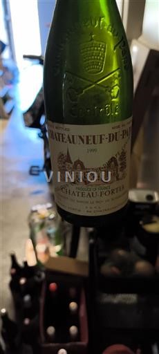 Thung lũng Rhône Châteauneuf-du-pape Château Fortia 1999