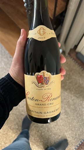 Burgundija Corton-Bressandes Grand Cru Capitain-Gagnerot 2017