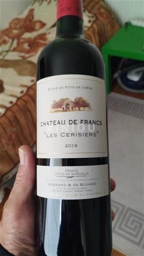 Bordeaux Côtes-de-Bordeaux Château Francs Les Cerisiers 2019