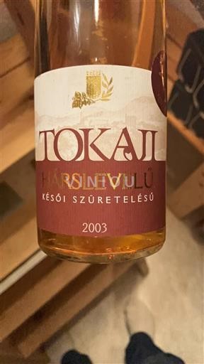 Tokaj Không được chỉ định Hárslevelu Késoi Szüretelésu 2003