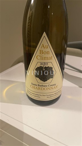 Vùng trồng nho được cấp phép California Không được chỉ định Au Bon Climat 2022