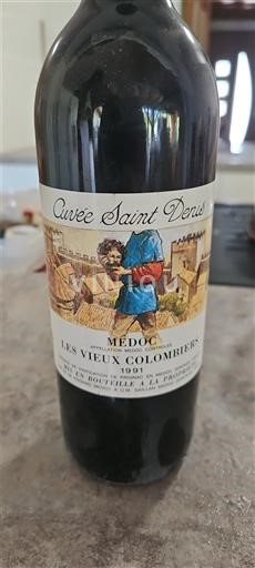 Bordeaux Médoc Les Vieux Colombiers Saint Denis 1991