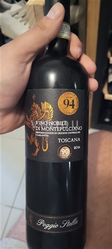 Toscana Vino Nobile di Montepulciano Poggio Stella 2016