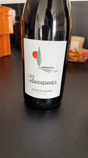 Rhônetal Côtes du Rhône Les Méridiennes 2023