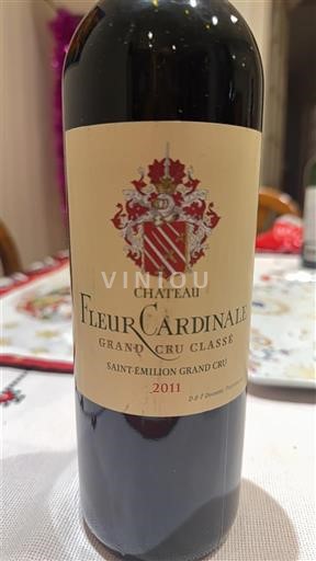 Bordeaux Saint-Émilion Grand Cru Grand Cru Château Fleur Cardinale 2011