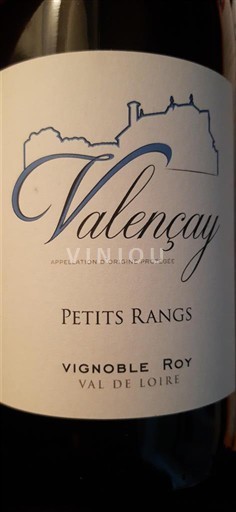 Thung lũng sông Loire Valençay Vignoble Roy Petits Rangs 2023