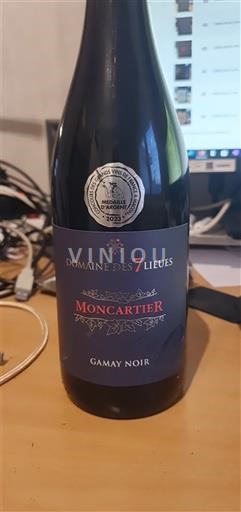 Loiren laakso Touraine Domaine Des 7 Lieux Moncartier 2022