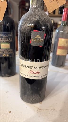 Sicilia Sicily Fazio Cabernet Sauvignon 2016