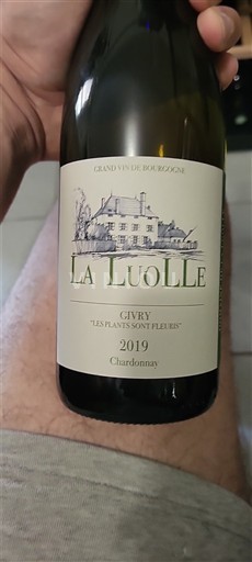 Bourgondië Givry Domaine La Luolle Les Plants Sont Fleuris 2019