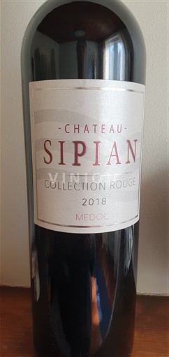 Bordeaux Médoc Château Sipian Collection Rouge 2018