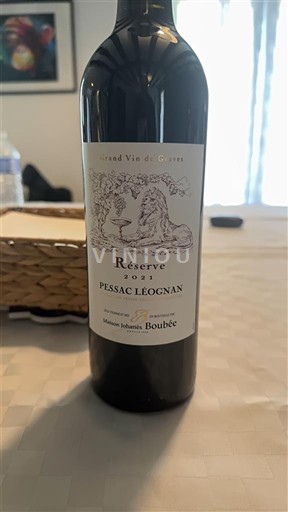 Bordeaux Pessac-Léognan Grand Vin de Graves Réserve 2021