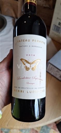 Bordeaux Bordeaux Supérieur Château Pérayne Barrique 2016