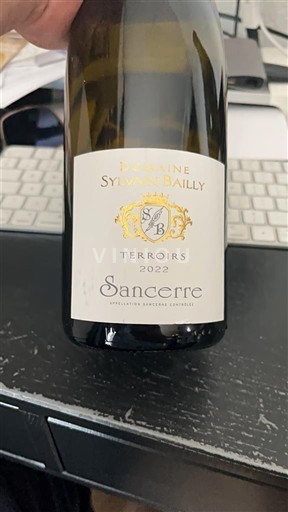 Vallée de la Loire Sancerre Domaine Sylvain Bailly Terroirs 2022