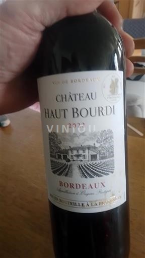Bordeaux Château Haut Bourdi 2022