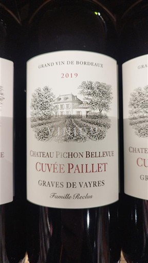 Bordeaux Graves-de-Vayres Château Pichon Bellevue Paillet 2019