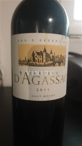 Bordeaux Haut-Médoc Château Agassac 2015
