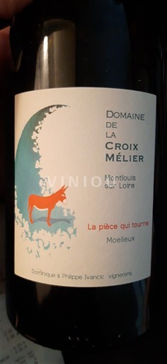 Valle della Loira Montlouis-sur-Loire Domaine La Croix Mélier La pièce qui tourne 2017