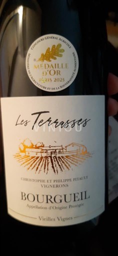 Loirevallei Bourgueil Christophe et Philippe Pitaud Les Terrasses Vieilles Vignes 2024
