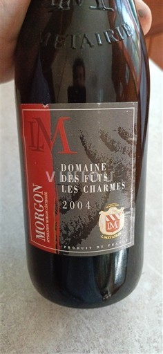 Beaujolais Morgon Domaine Des Fûts Les Charmes 2004